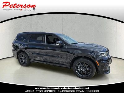 2026 Dodge Durango DURANGO GT PLUS AWD HEMI V8 in Diamond Black Clear-Coat Exterior Paint — front three-quarter view