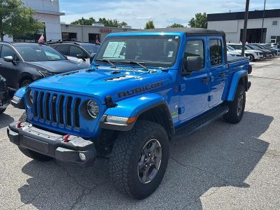 2021 Jeep Gladiator — rear three-quarter view
