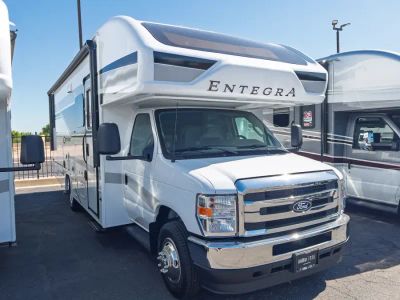 2027 Entegra ODYSSEY — front three-quarter view