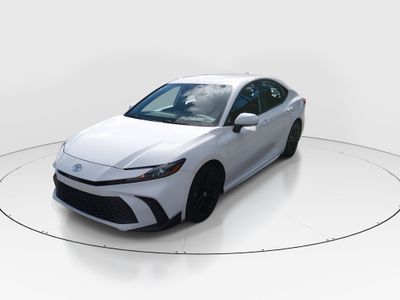 2025 Toyota Camry — rear three-quarter view