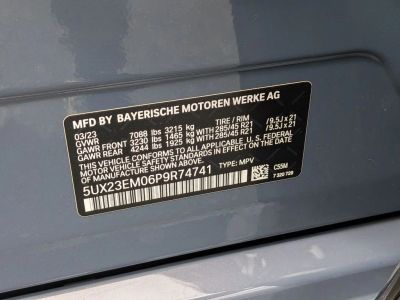 2023 BMW X7 — photo 25 view