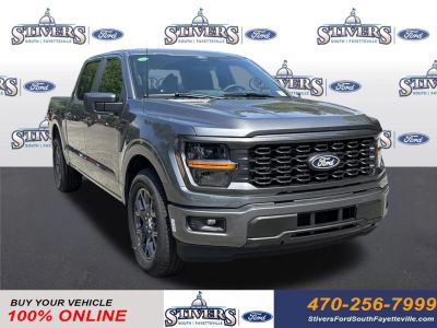 2026 Ford F-150 STX in Gray — front three-quarter view