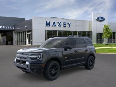 2026 Ford Bronco Sport Badlands® in Shadow Black — front three-quarter view