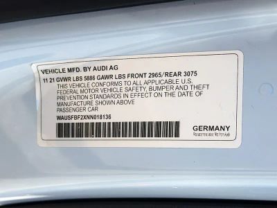 2022 Audi S7 — photo 43 view