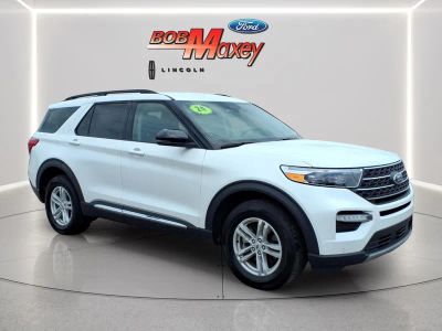 2024 Ford Explorer — rear three-quarter view