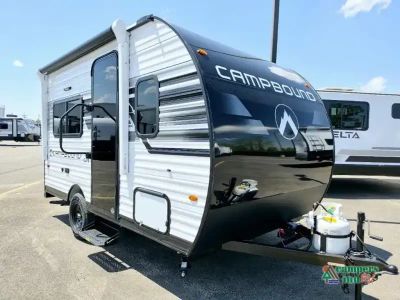 2027 Venture RV Campbound — front three-quarter view