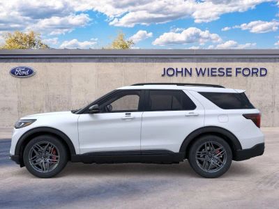 2026 Ford Explorer — rear three-quarter view