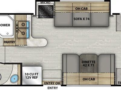 2025 Coachmen Leprechaun 260QB - Ford — photo 34 view