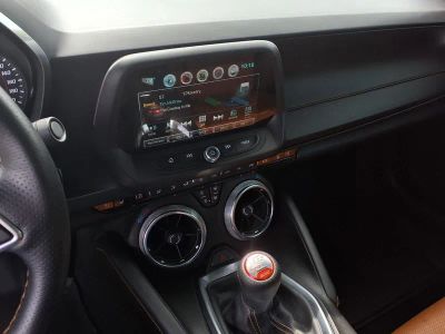 2016 Chevrolet Camaro — interior view