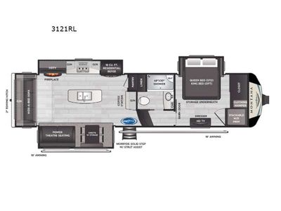 2021 Montana 3121RL - Photo 2