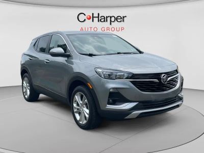 2023 Buick Encore GX Preferred in Moonstone Gray Metallic — front three-quarter view