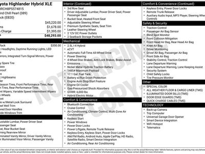 2023 Toyota Highlander Hybrid — detail view