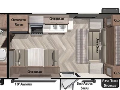 2021 Forest River RV Salem Cruise Lite — side profile view