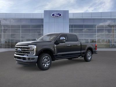 2026 Ford F-250 in Agate Black — front three-quarter view