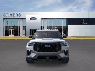 2026 Ford Explorer — engine compartment view