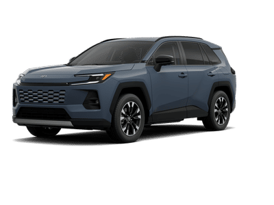 2026 Toyota RAV4 Limited in Storm Cloud — front three-quarter view