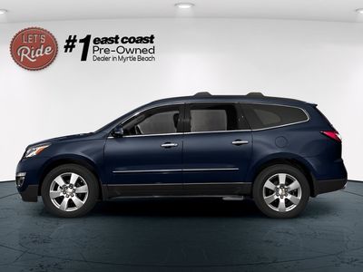 2015 Chevrolet Traverse — rear three-quarter view