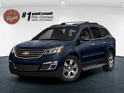 2015 Chevrolet Traverse — front three-quarter view