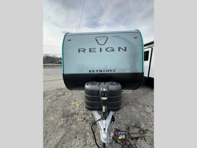 2026 Keystone RV Reign 15RB — front three-quarter view