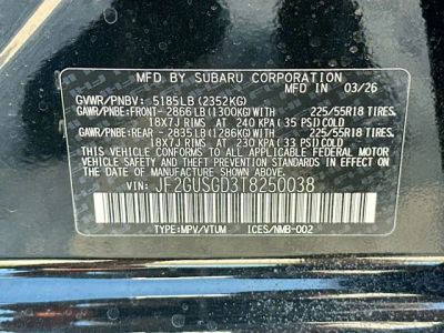 2026 Subaru Crosstrek Hybrid — photo 30 view