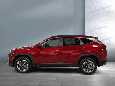 2026 Hyundai Tucson — rear three-quarter view