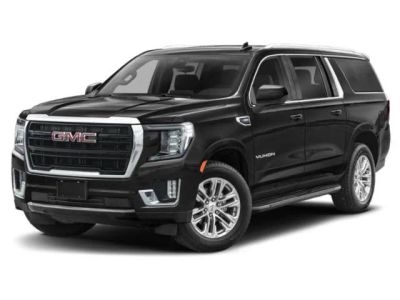 2024 GMC Yukon XL SLE in Onyx Black — front three-quarter view