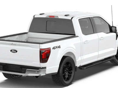 2026 Ford F-150 — rear three-quarter view