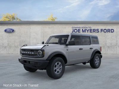 2026 Ford Bronco in DR Gray — front three-quarter view