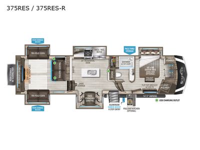 2022 Solitude 375RES - Photo 2