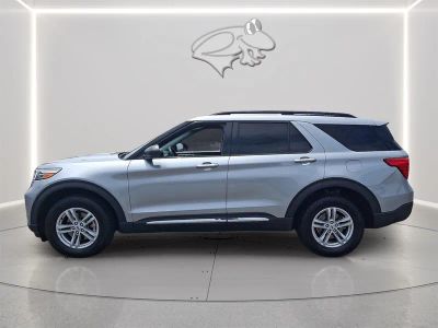 2022 Ford Explorer — rear three-quarter view