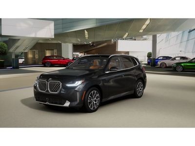 2026 BMW X3 30 xDrive in Dark Graphite Metallic — front three-quarter view