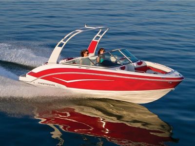 2017 Chaparral 203 Vortex VR — front three-quarter view
