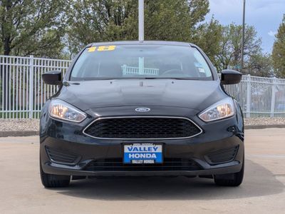 2018 Ford Focus — rear three-quarter view
