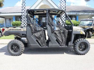 2026 Polaris® Ranger Crew XP 1000 Premium Polaris Pursuit Camo — front three-quarter view