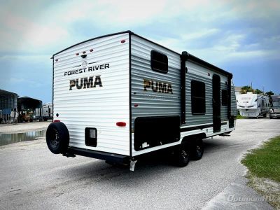 2027 Forest River Puma Camping Edition — rear three-quarter view