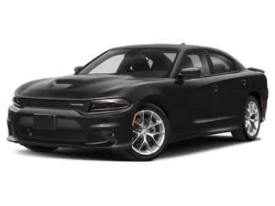 2023 Dodge Charger GT in Granite Pearlcoat — front three-quarter view