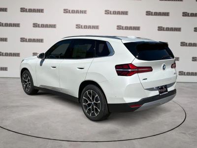 2026 BMW X3 — rear three-quarter view