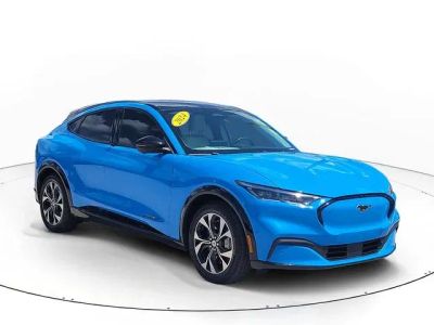 2023 Ford Mustang Mach-E — rear three-quarter view