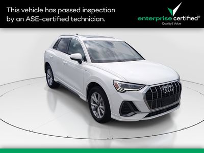 2024 Audi Q3 S line Premium 45 TFSI quattro — front three-quarter view
