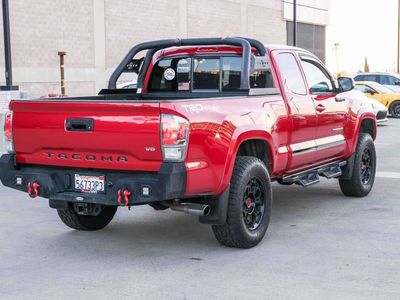 2022 Toyota Tacoma — rear three-quarter view