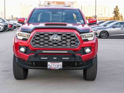 2022 Toyota Tacoma TRD Sport — front three-quarter view