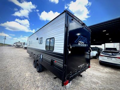 2022 Forest River XLR Micro Boost — rear three-quarter view