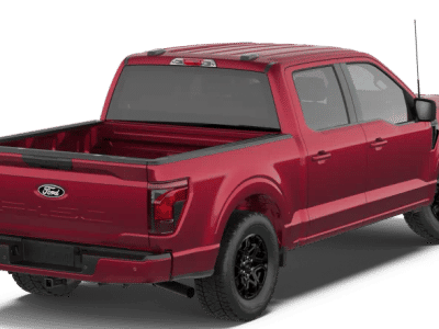 2026 Ford F-150 — rear three-quarter view