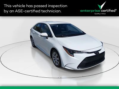 2025 Toyota Corolla LE CVT — front three-quarter view