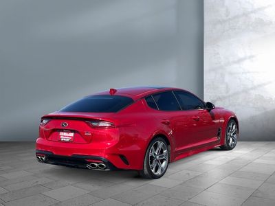 2018 Kia Stinger — engine compartment view