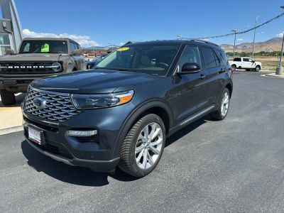 2023 Ford Explorer — rear three-quarter view