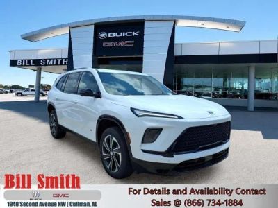 2026 Buick Enclave Sport Touring in Summit White — front three-quarter view