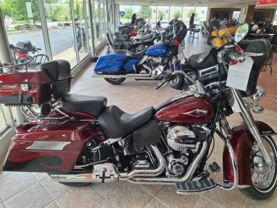 2014 Harley-Davidson® FLSTC - Heritage Softail® Classic — front three-quarter view
