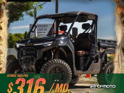 2026 CFMOTO UFORCE U10 Pro — front three-quarter view