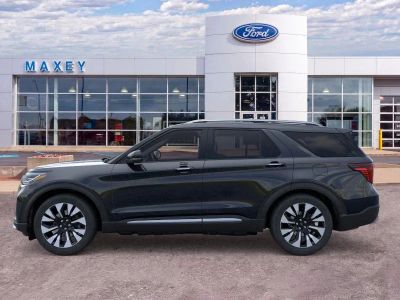 2026 Ford Explorer — rear three-quarter view
